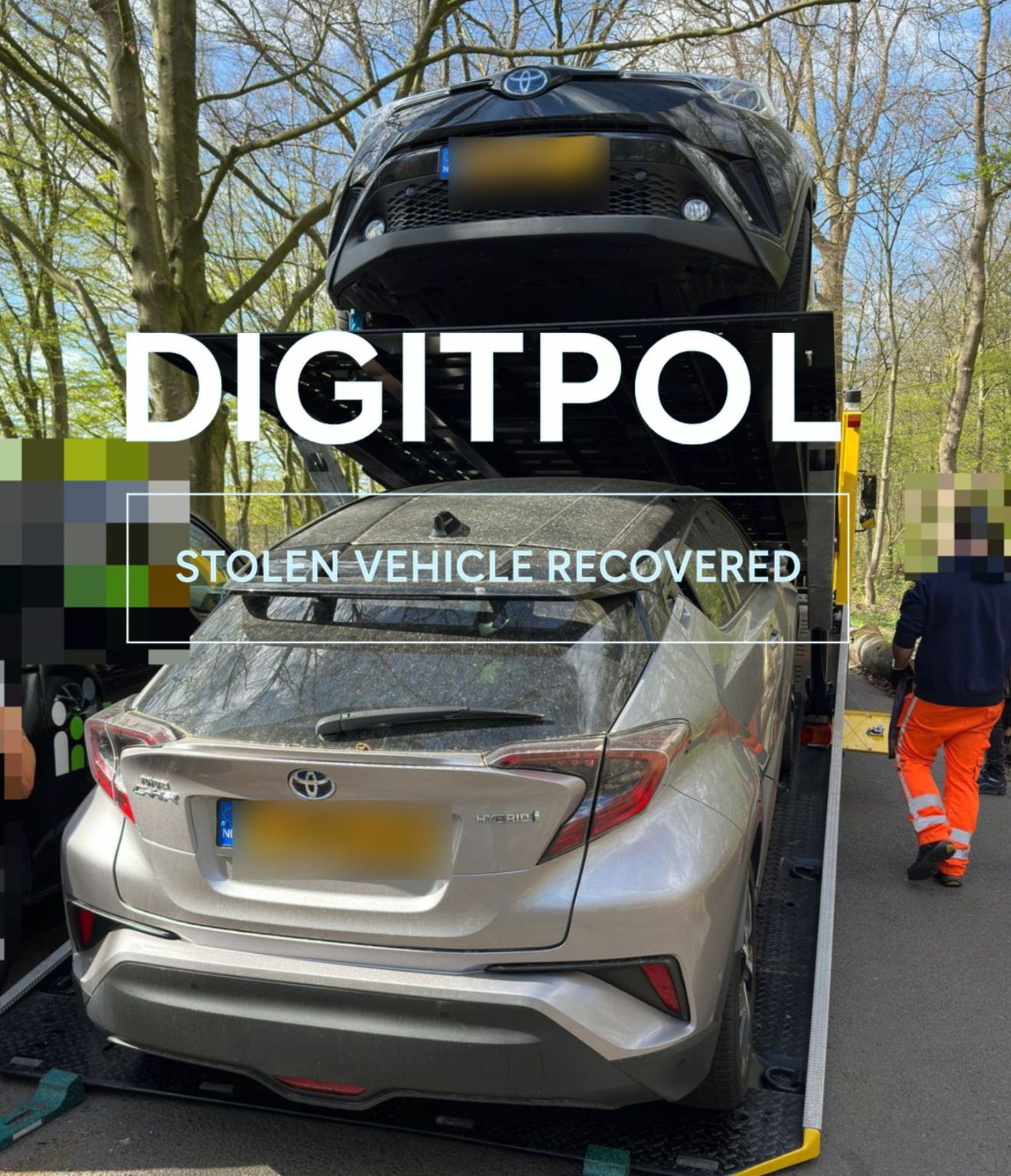 GESTOLEN TOYOTA C-HR & RAV4
